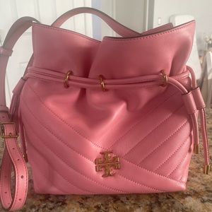 Tory Burch Kira Chevron Mini Bucket Bag